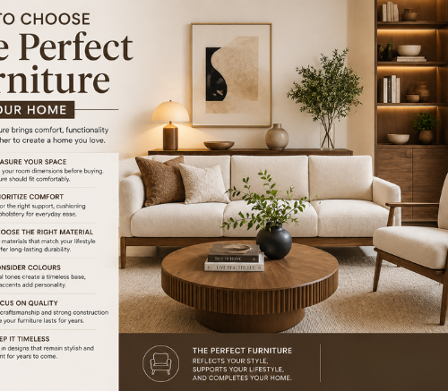How to Choose the Perfect Furniture for Your Home
